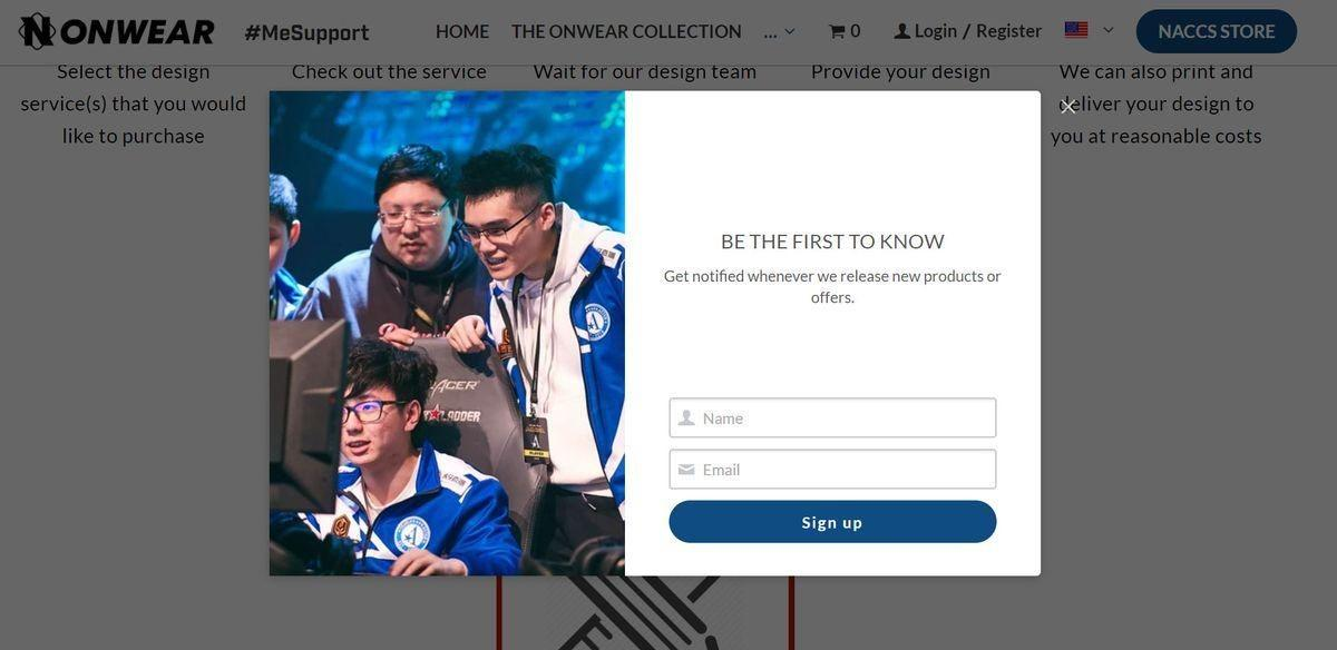 同時網站還利用彈出式視窗功能,快速吸引訪客的目光 同時網站還利用彈出式視窗功能,快速吸引訪客的目光